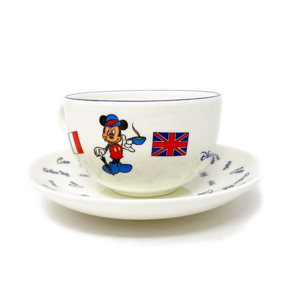 Vintage Italian Porcelain Disney Teacup-Set - Picture 5 of 16
